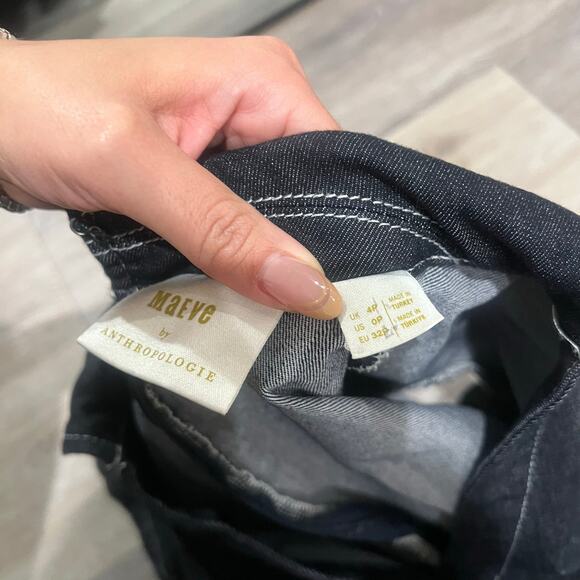 Anthropologie Maeve Wrapped Culotte Jumpsuit: Ponte Edition Size 0P - Picture 5 of 9